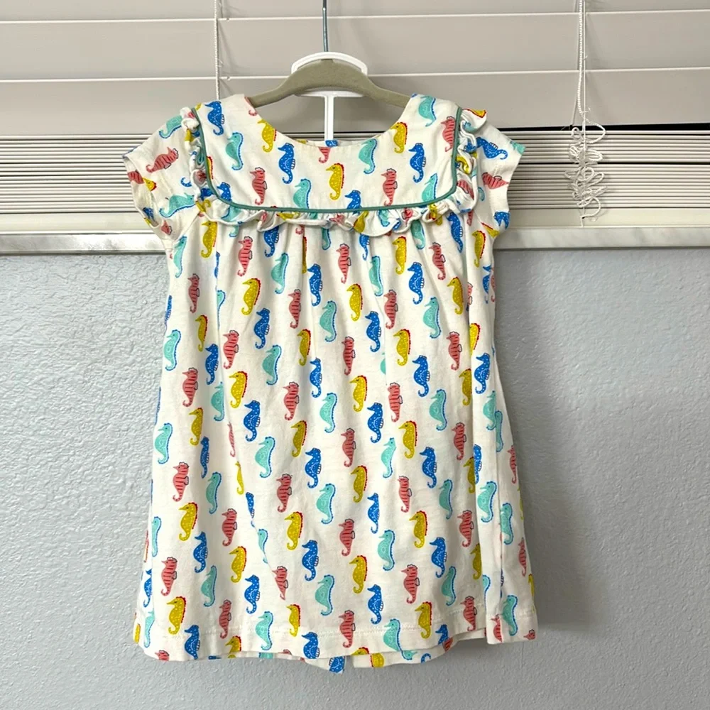 Baby Boden- EUC dress with matching bloomers. Size 6-12 months - Picture 1 of 4